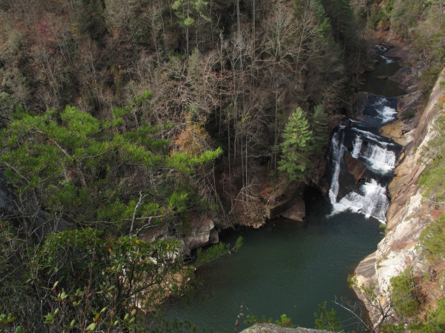 Tallulah Falls, lookout point 2, I think.