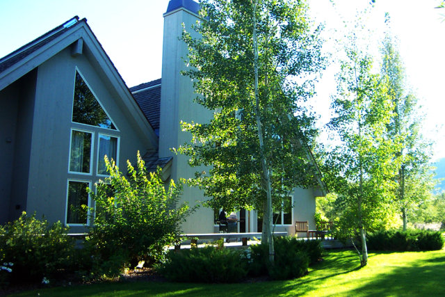 A picture of a house that was a timeshare in Jackson Hole, WY