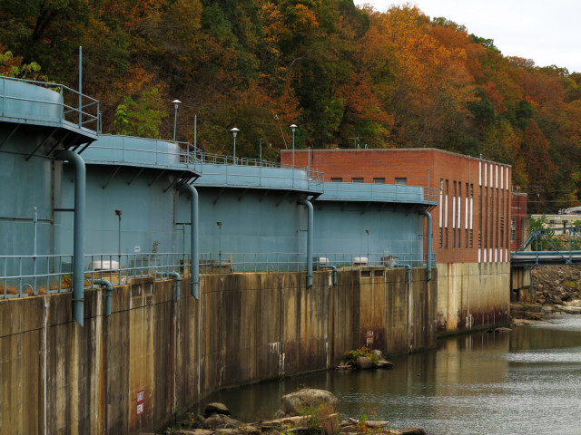 A water treatment plant near the Occoquan river.