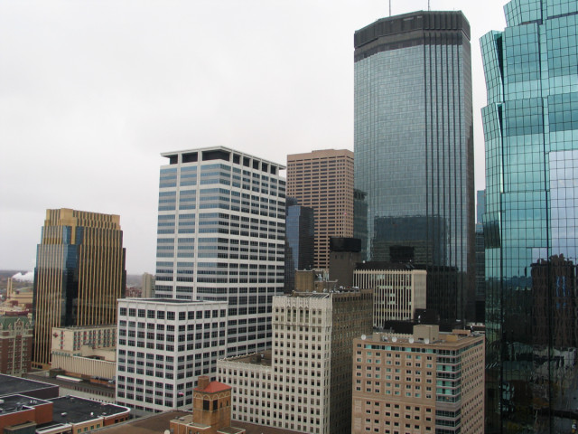 Minneapolis, during the day.