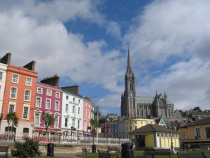 Cobh from the dock.