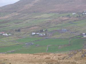 Lots of landscape, little ring fort.