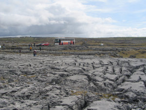 Limestone formation.